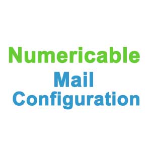 Numericable Mail configuration - webmail.numericable.fr